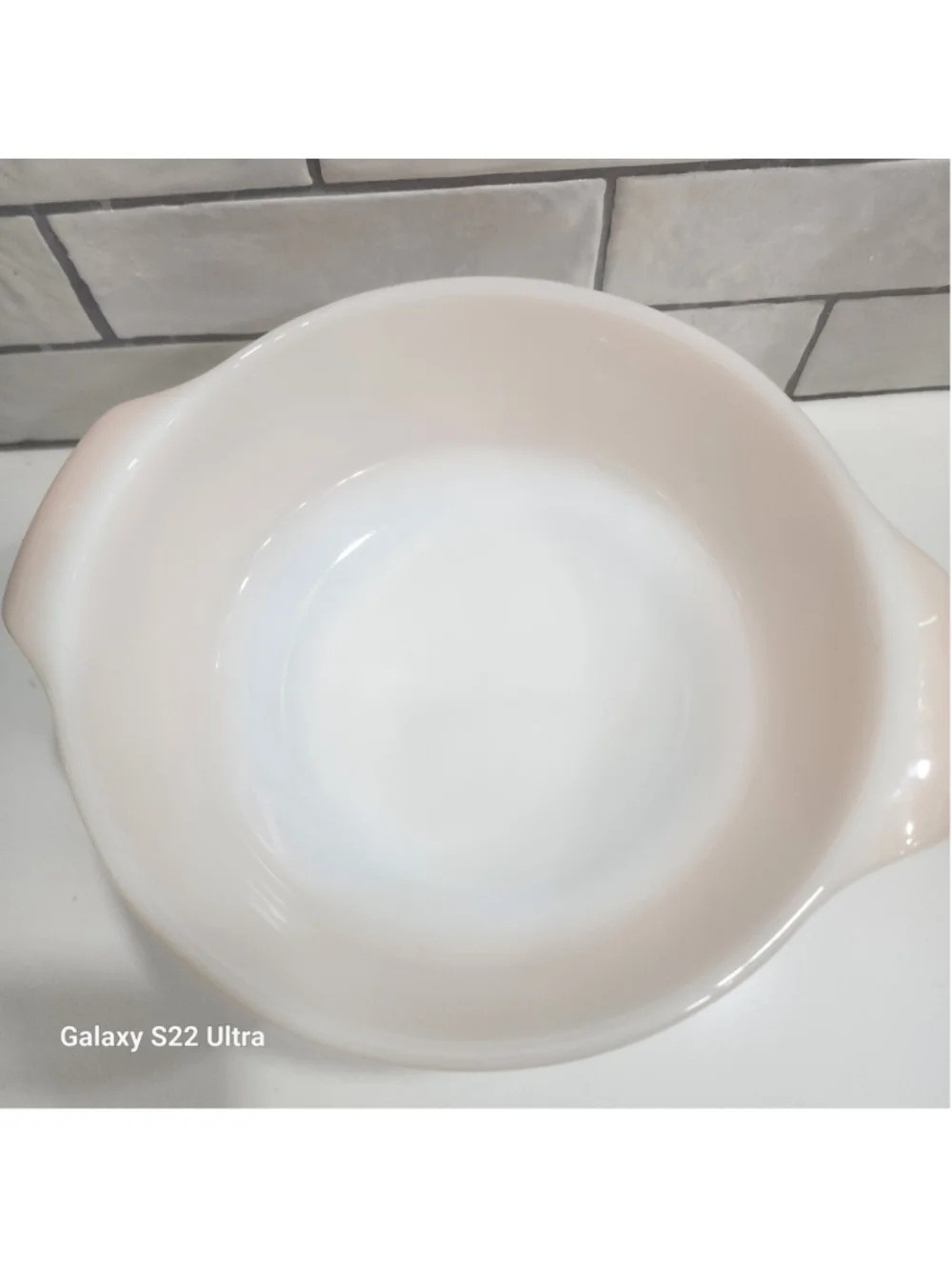 Anchor Hocking Fire-King Peach Lustre 1.5 Qt Covered Casserole Dish #437